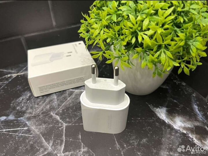 Оригинальная зарядка для iPhone блок+кабель 20w