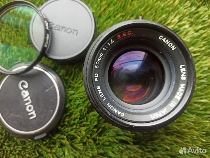 Canon FD SSC 50mm f1,4 светлый и шикарный