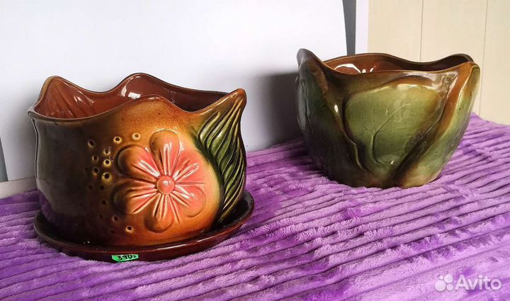 Керамический горшок