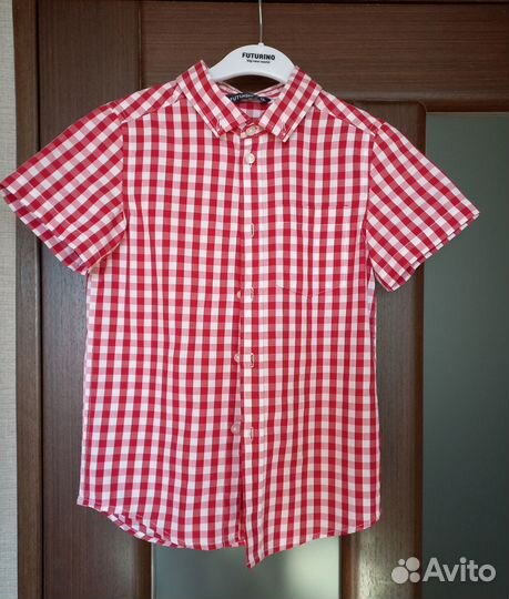 Рубашка для мальчика, рост 122 см