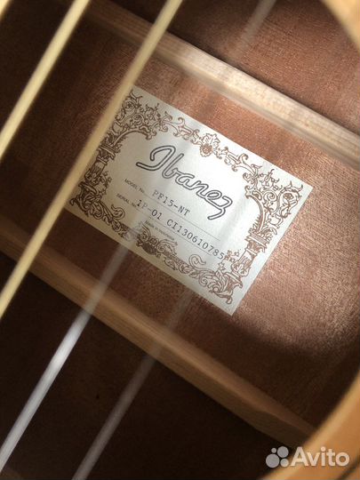 Гитара ibanez PF15-NT