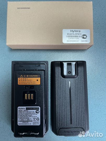 Новые аккумуляторы Hytera BP4010