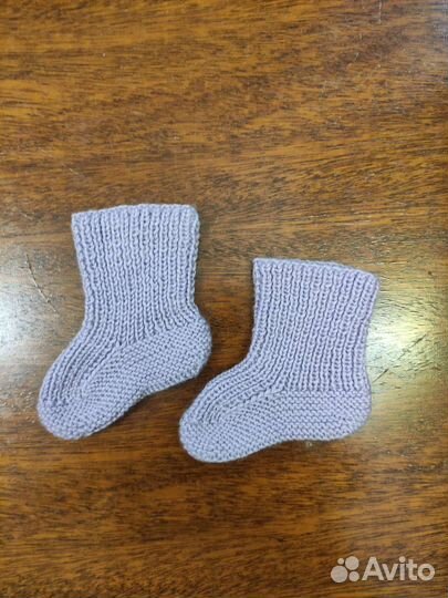 Носки вязаные детские
