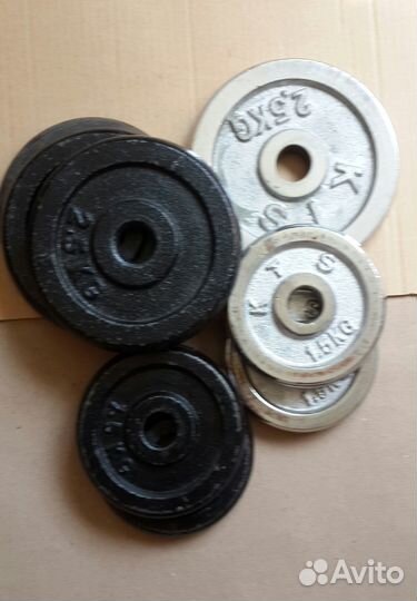 Гантели блины