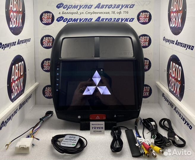 Магнитола Mitsubishi ASX 2010-2016 сс3 4-64 8ядер