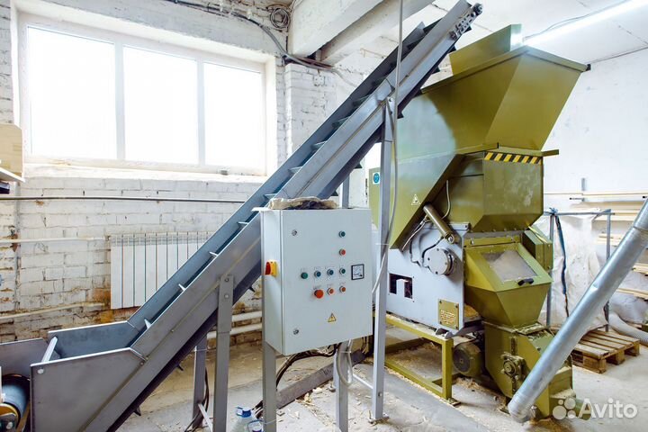 Шредер для древесины промышленный