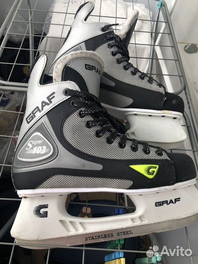 Коньки хоккейные graf