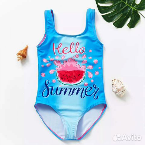 Купальник новый для девочки 2-3 года