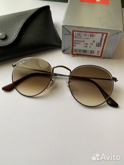Очки ray ban round metal 3447 оригинал