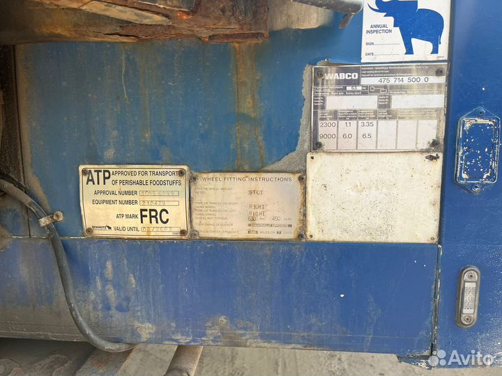 Полуприцеп рефрижератор Schmitz Cargobull SKO 27, 2004