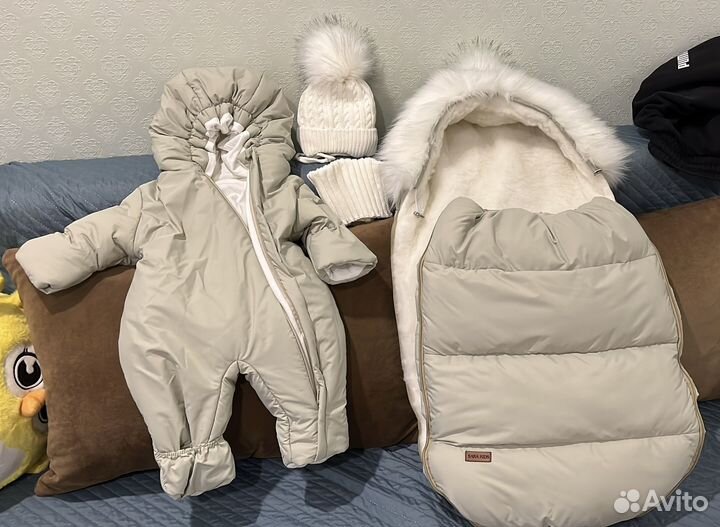 Комплект на выписку зима