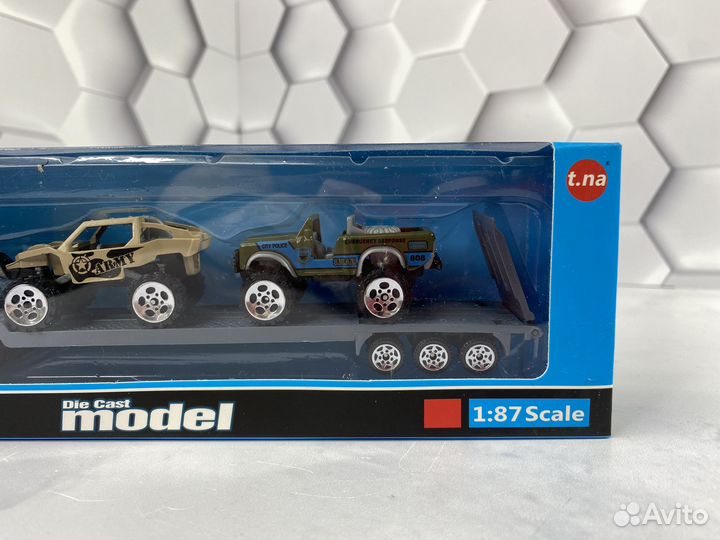 Набор машинок 3 штуки