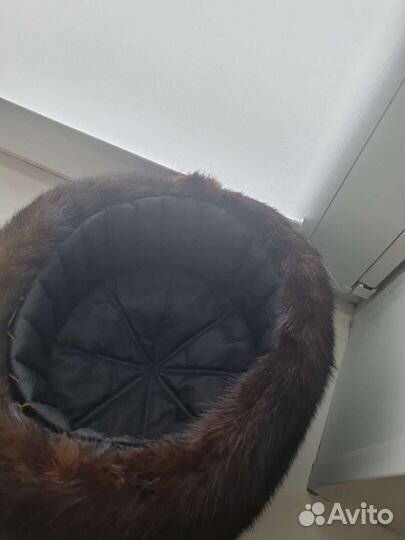 Шапка норковая женская