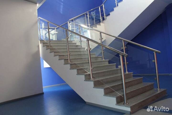 Винтовые поручни из нержавеющей стали