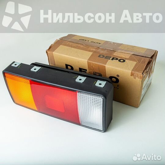 Стоп сигнал MMC canter, левый, широкий с 2005 г, d