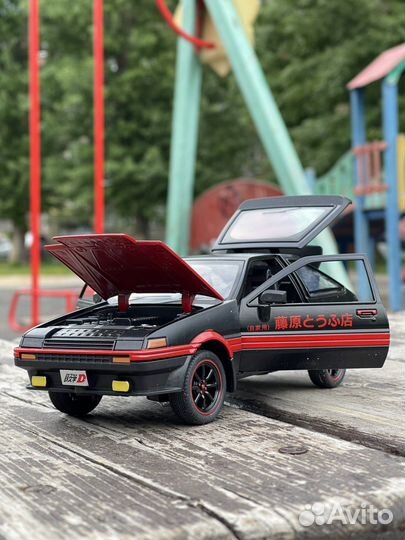 Машинка Toyota Sprinter Trueno металл
