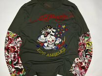 Лонгслив Ed Hardy с татушками (ecko, southpole)