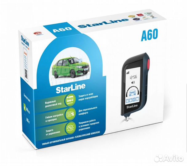 Автосигнализация Starline A60