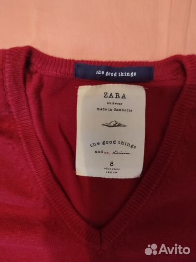 Джемпер Zara р. 128см