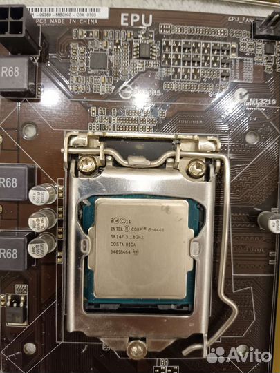 Intel core i5 4460 + gigabyte GA-H81M-S1