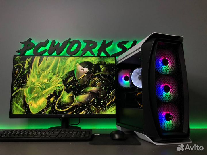 Игровой Пк Intel + RTX 3060 Ti
