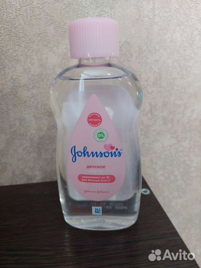 Масло johnson's baby