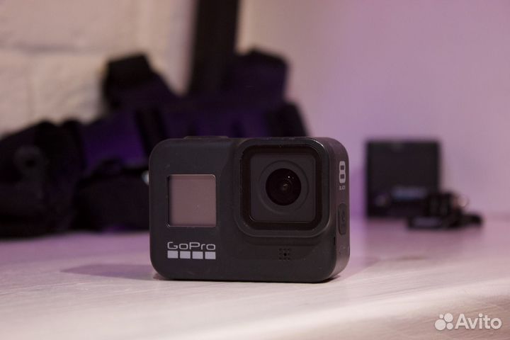 Gopro hero 8 black с аксессуарами/ экшн-камера