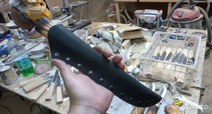 Нож охотничий Кованый