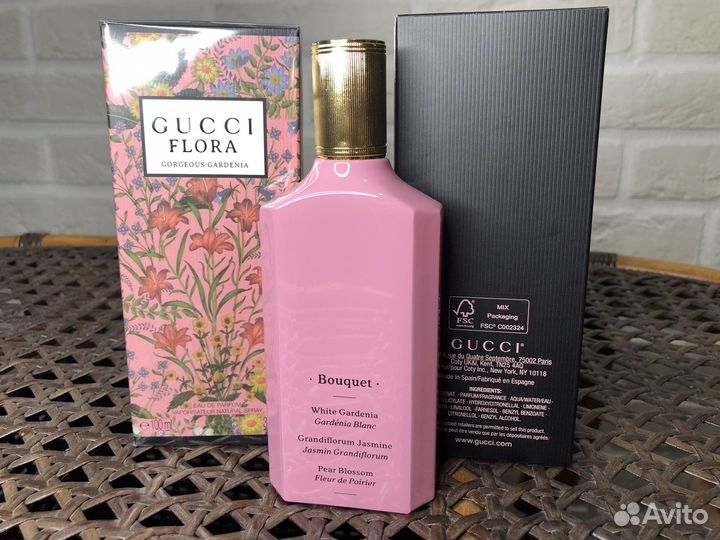 Парфюм Gucci Flora Gardenia 100 мл. Беспл. доставк