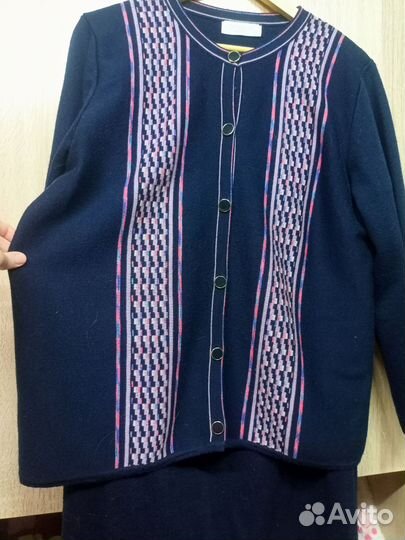 Костюм Италия полушерсть 52