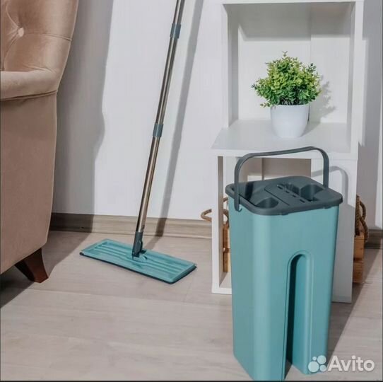 Швабра с ведром и отжимом
