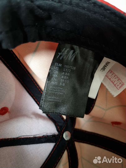 Бейсболка кепка HM Человек паук Марвел