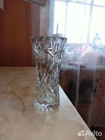 Ваза хрустальная СССР