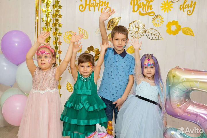 Аквагрим, аквагример для детского праздника