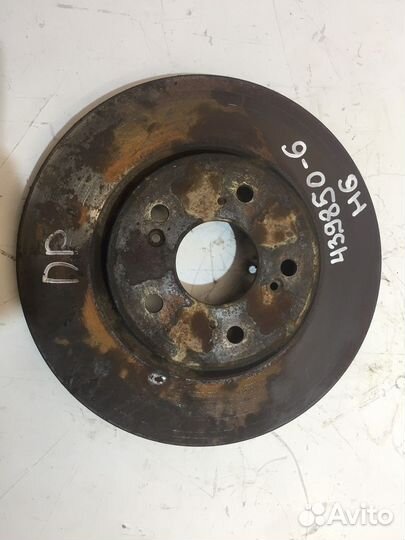 Диск тормозной передний вентилируемый (Haval H6)