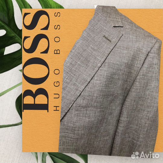 Новый пиджак Hugo Boss 52-54/190