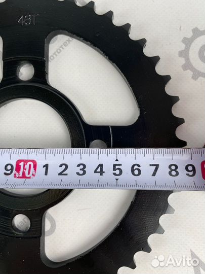 Венец (звезда ведомая) 420-46T (4х63, D58) CG125-2