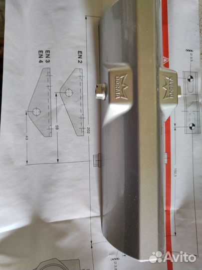 Доводчик дверной dorma TS68