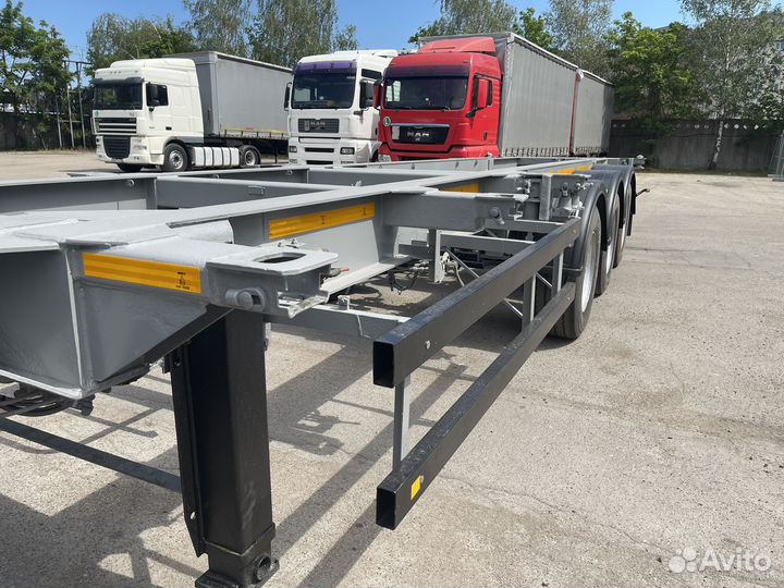 Полуприцеп контейнеровоз Renders трехосный контейнеровоз, 2001