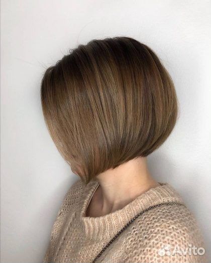 Идеальное каре на тонких волосах