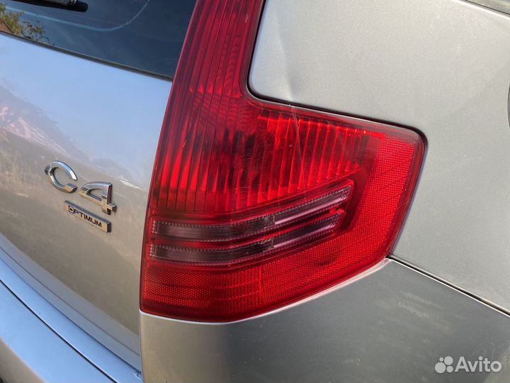 Ситроен С 4 задние фонари