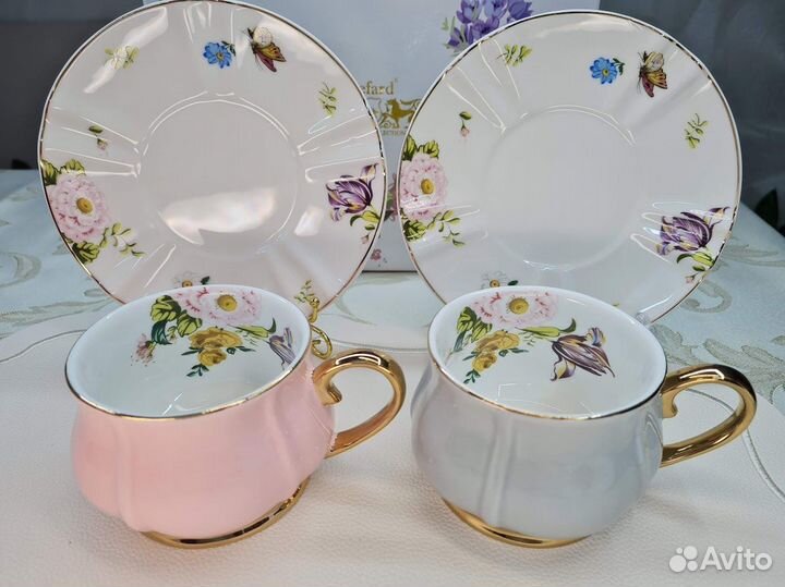 Чайный набор на 2 персоны 4пр. lefard времена года