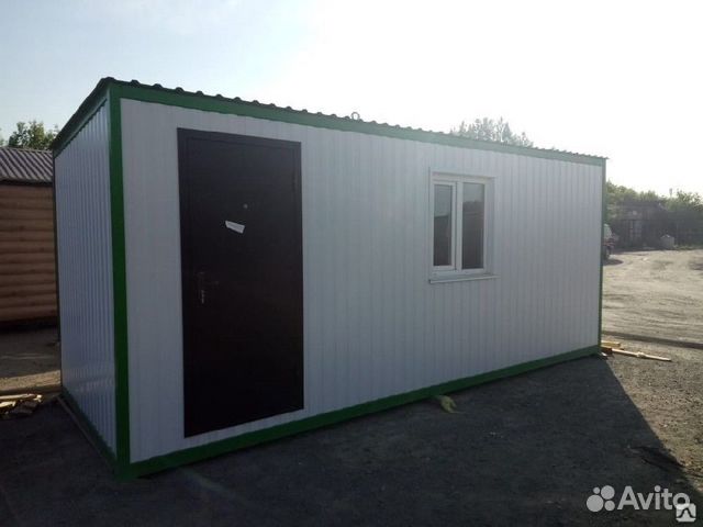 Вагончик строительный 6.11х2.38/Бытовка/Пост охран