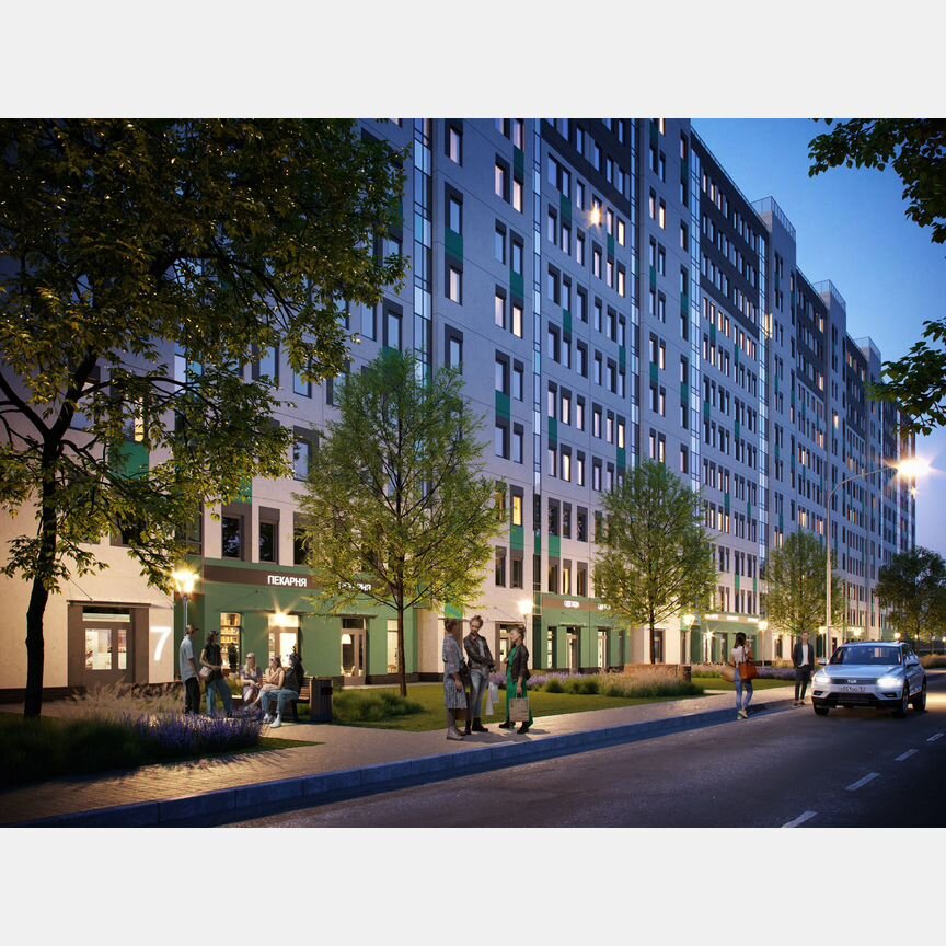2-к. квартира, 56 м², 12/12 эт.
