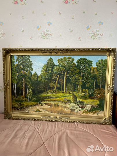 Картина копия Шишкин И.И