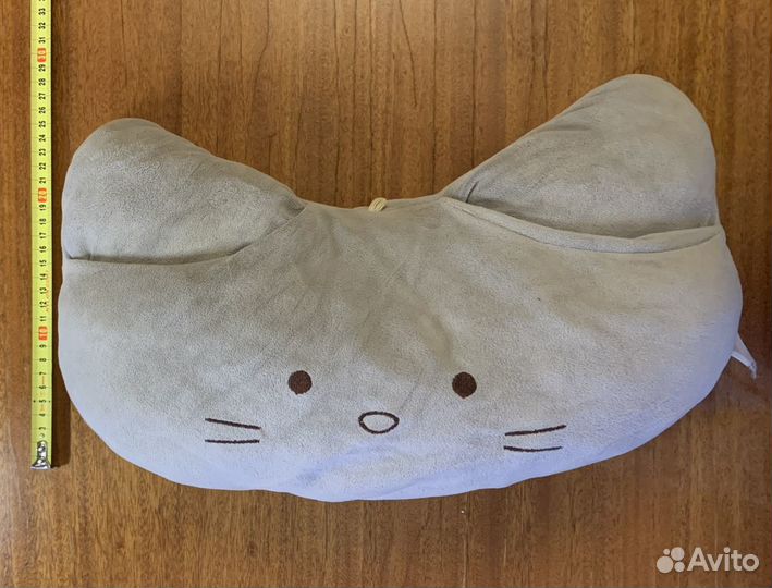 Подушка-муфта котик