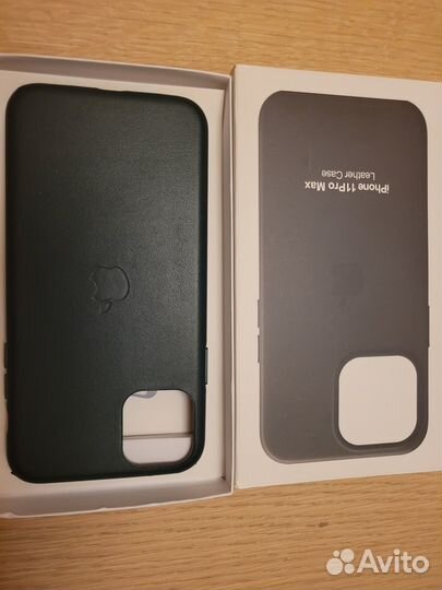 Чехол кожаный на Apple iPhone 11 pro max