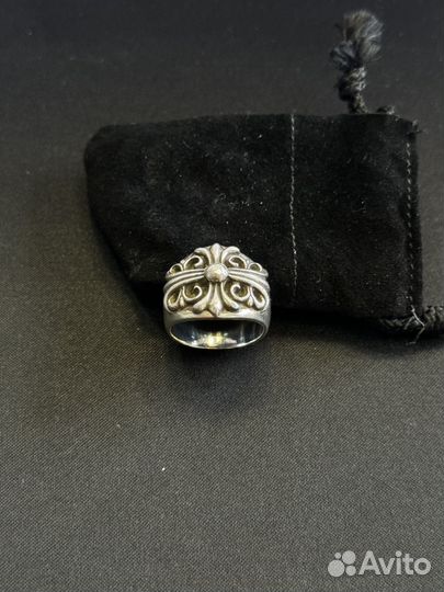 Оригинал кольцо Chrome Hearts перстень