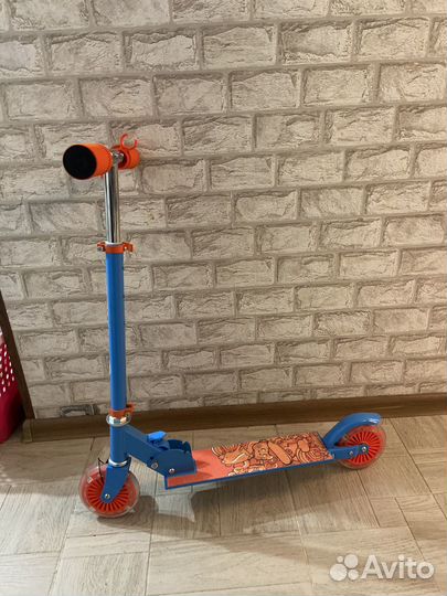Самокат детский двухколесный новый