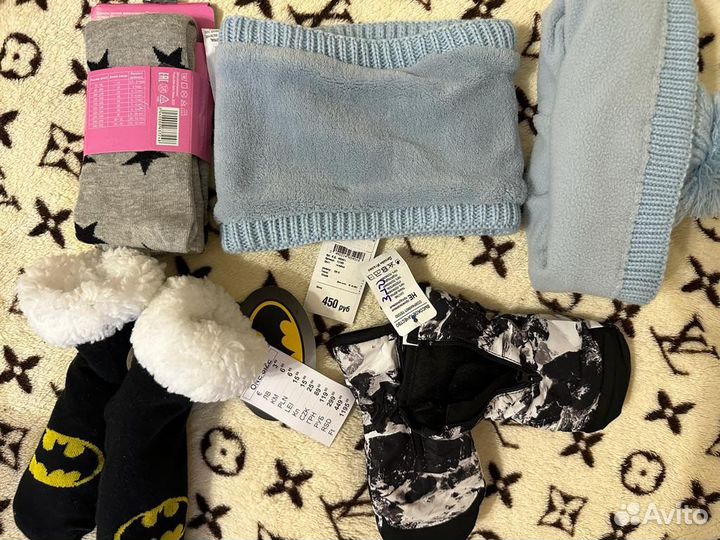 Комплект шапка, шарф